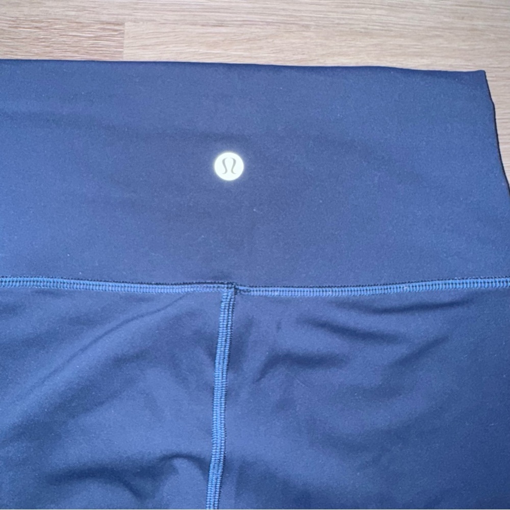Lululemon Navy Leggings - Picture 2 of 4